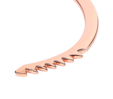Esposas Oro Rosa con Llaves de Calavera
