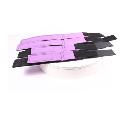 Set de Restricciones con Esposas para Muñeca y Tobillo Ajustables