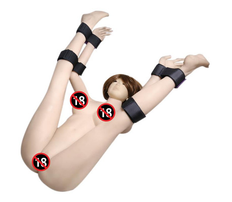Set de Restricciones con Esposas para Muñeca y Tobillo Ajustables