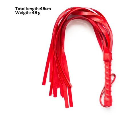 Flogger Rojo 45 cm