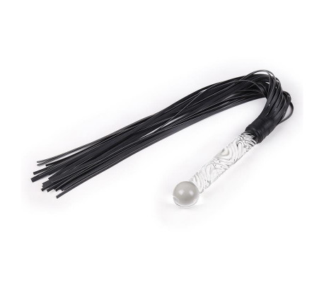 Flogger con Mango de Cristal 70 cm