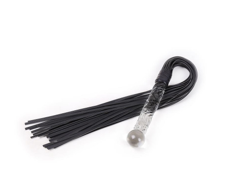Flogger con Mango de Cristal 70 cm