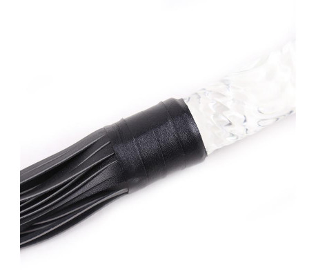 Flogger con Mango de Cristal 70 cm