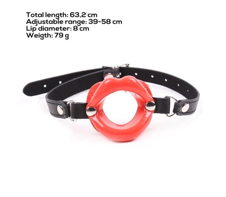 Mordaza Forma de Boca Ajustable 39-58 cm