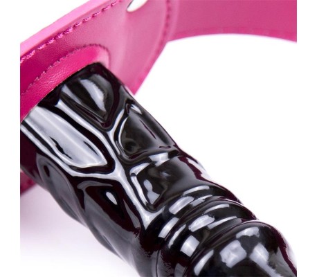 Mordaza de Dildo Ajustable 46-58 cm - Dildo: 10 cm