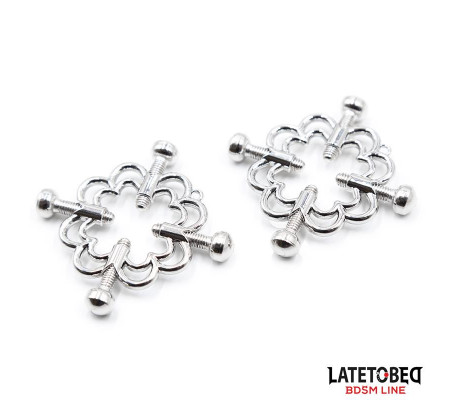 Pinzas de Metal para Pezones Ajustables