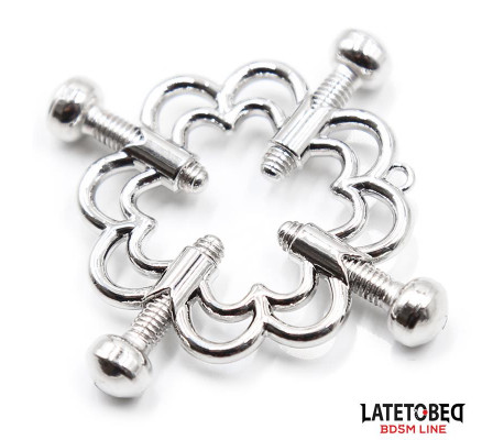Pinzas de Metal para Pezones Ajustables