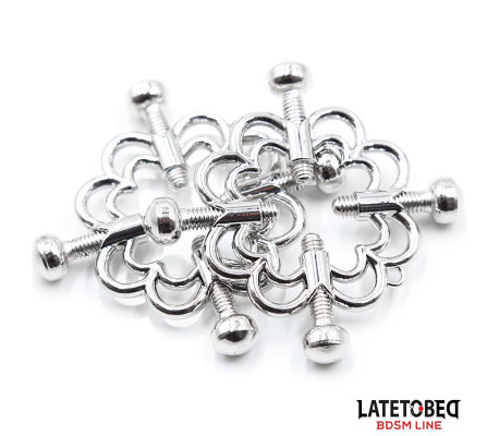 Pinzas de Metal para Pezones Ajustables