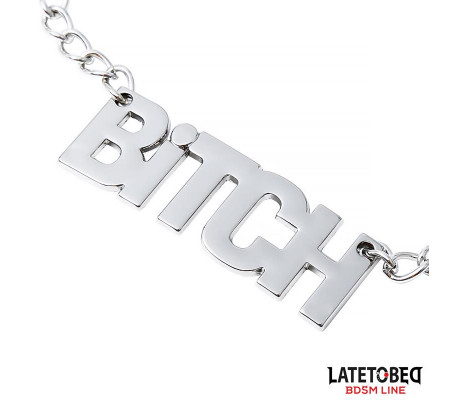 Pinzas para Pezones con Cadena - Bitch