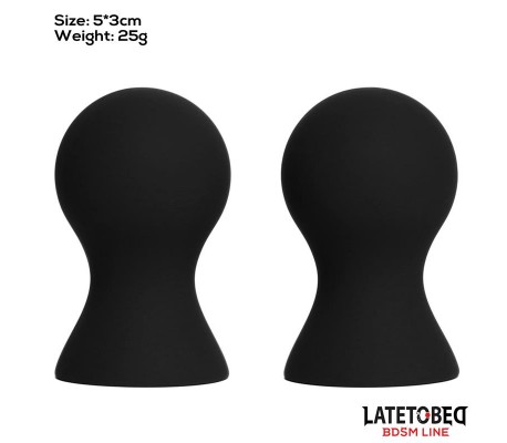 Ventosas para Pezones de Silicona