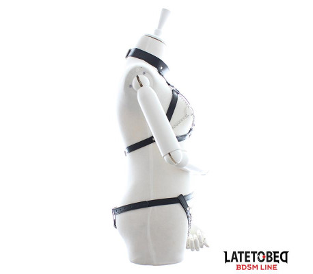 Set de Sujetador y Braguitas Bondage con Cadenas