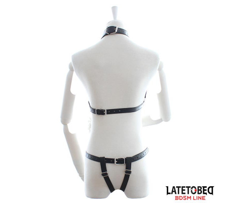 Set de Sujetador y Braguitas Bondage con Cadenas