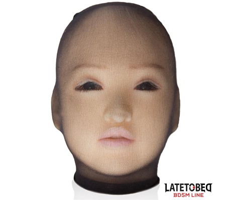 Máscara Tipo Media Talla Única Elástico