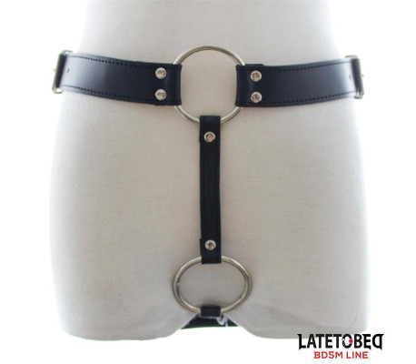 Cinturón Castidad Tipo Tanga Ajustable