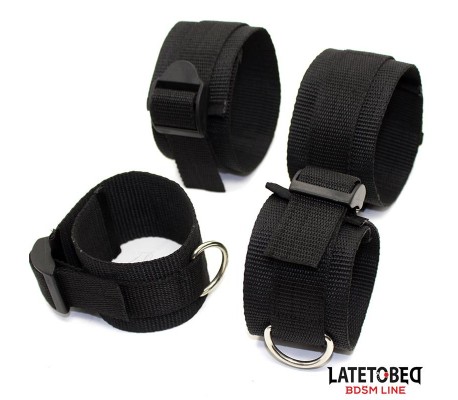 Restricciones patra la Cama con Esposas Ajustables