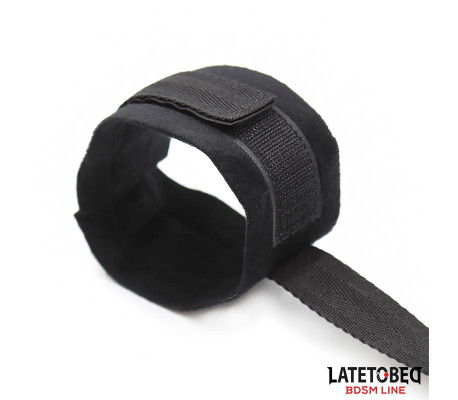 Set de Resticciones 3 Piezas Antifaz, Esposas Muñecas y Tobillos Ajustables