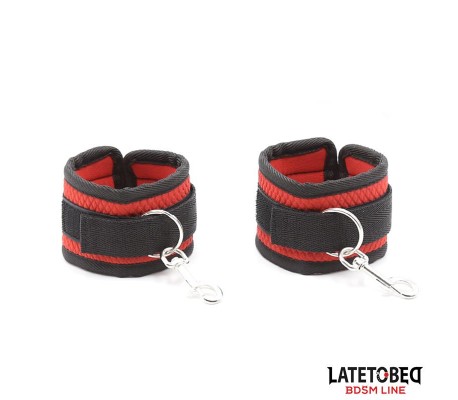 Restricciones para la Cama con Antifaz Esposas Ajustables y Desmontables