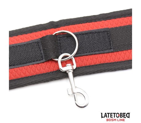 Restricciones para la Cama con Antifaz Esposas Ajustables y Desmontables