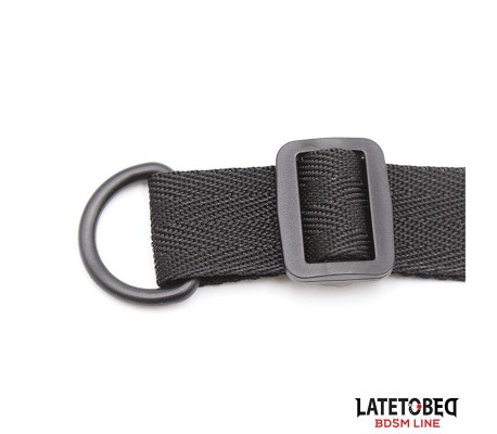 Restricciones para la Cama con Antifaz Esposas Ajustables y Desmontables