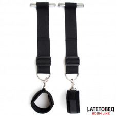 Restricciones para Puerta con Esposas Adjustables y Desmontables