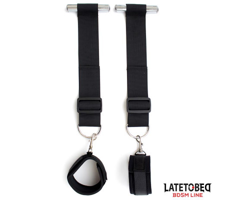 Restricciones para Puerta con Esposas Adjustables y Desmontables