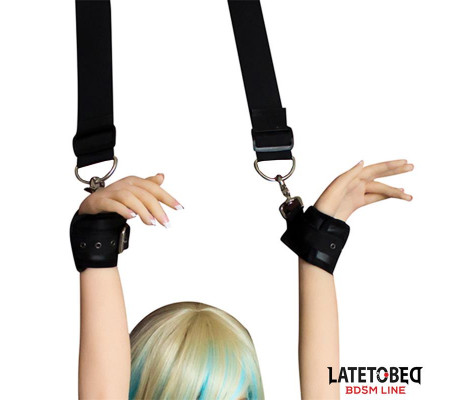 Restricciones para Puerta con Esposas Adjustables y Desmontables
