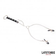 Pinzas Pezones con Anillo para Pene Talla Única