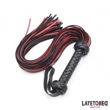 Flogger  65cm Negro y Rojo