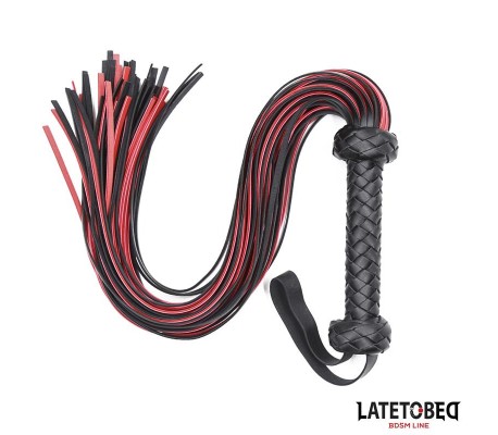 Flogger  65cm Negro y Rojo