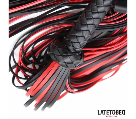 Flogger  65cm Negro y Rojo