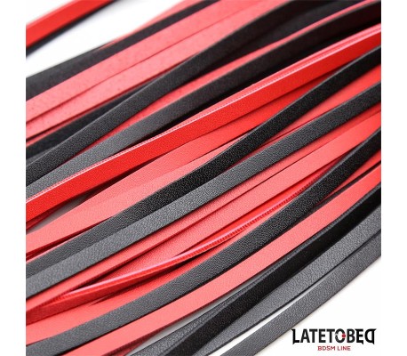 Flogger  65cm Negro y Rojo