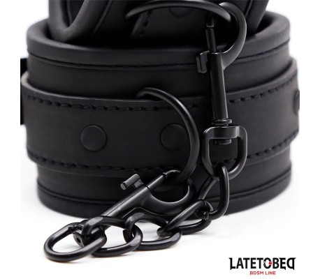 Esposas Neopreno Ajustables Negro