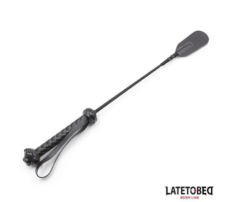 Fusta con Mango Trenzado 44.5cm Negro