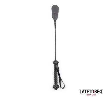Fusta con Mango Trenzado 44.5cm Negro