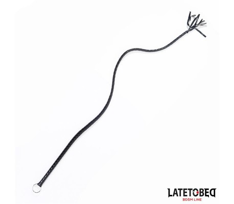 Látigo Negro Brillante 138cm