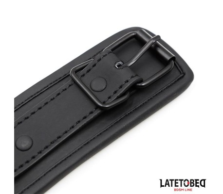 Set Collar y Correa Neopreno Negro