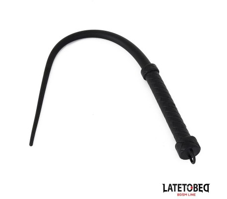 Látigo de Silicona Negro 63.5cm