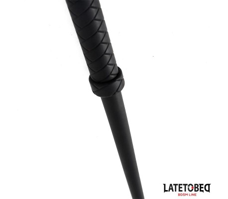 Látigo de Silicona Negro 63.5cm