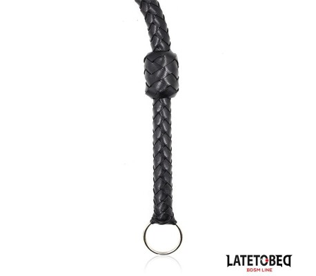 Látigo Trenzado Negro 116cm