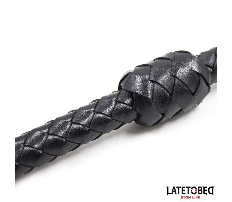 Látigo Trenzado Negro 116cm