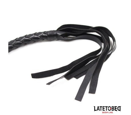 Látigo Trenzado Negro 116cm