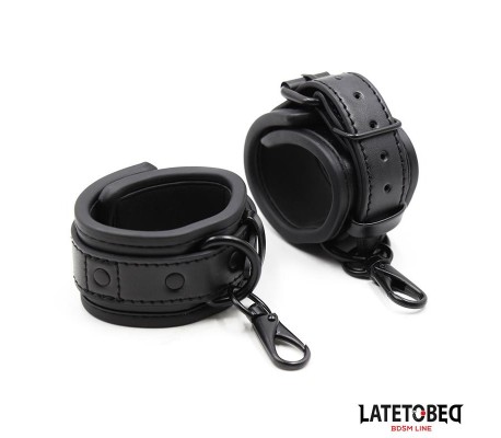 Esposas Neopreno Ajustables Negro