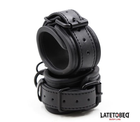 Esposas Neopreno Ajustables Negro