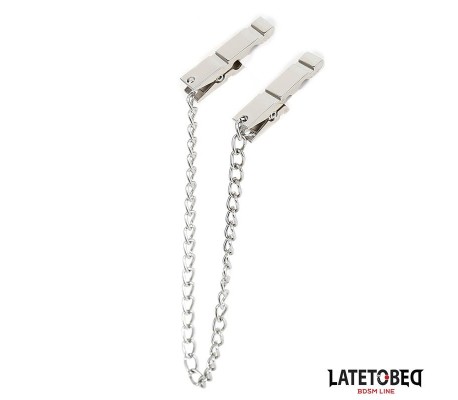Pinzas Pezones con Cadena 40.5cm Zinc