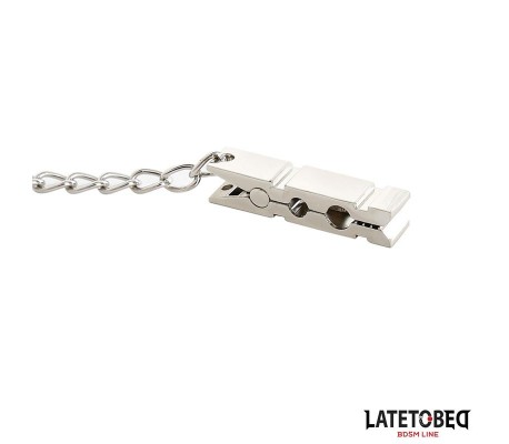 Pinzas Pezones con Cadena 40.5cm Zinc