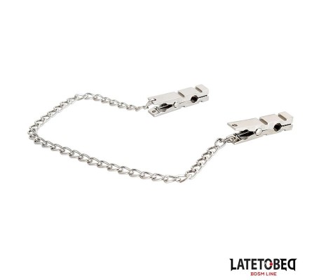 Pinzas Pezones con Cadena 40.5cm Zinc