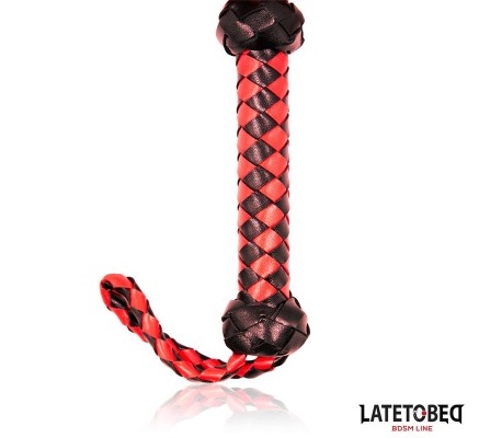 Flogger Rojo y Negro  50cm