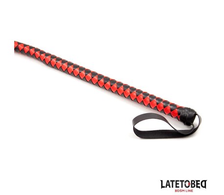 Látigo Largo Rojo y Negro 210cm