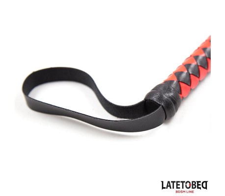 Látigo Largo Rojo y Negro 210cm
