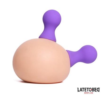 Succionador Pezones Silicona Púrpura